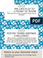 Poetry Challenge Powerpoint