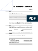 BDSM Session Contract