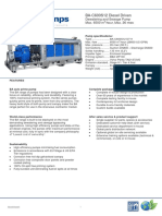 BA-C600S12 Diesel Driven: Dewatering and Sewage Pump Max. 6500 M /hour, Max. 26 MWC