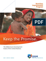 Keep The Promise.: Nutrition Improvement Program