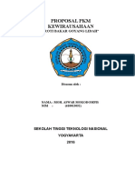 Proposal PKM Kewirausahaan Roti Bakar Go