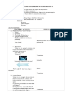 A Detailed Lesson Plan in Mathematics II