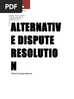 Alternative Dispute Resolution Cases