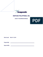 Inspode Quality Assurance Manual