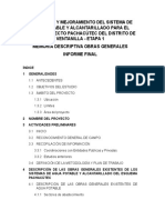 Ampliación y Mejoramiento Del Sistema de Agua Potable y Alcantarillado para El Macro Proyecto Pachacútec Del Distrito de Ventanilla