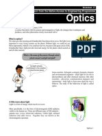 Optics: A Lesson From The Native Access To Engineering Programme