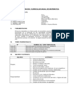 Programac Anual 3 - Grado Mat