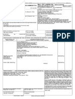 Ejemplo de Bill of Lading