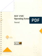 SCO Unix Tutorial v324c