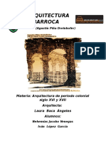 Arquitectura Barroca