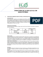 Infraestructura de La EPS ILO S.A. en Agua