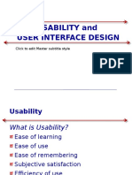 Usability