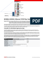 12.1.1 BC9000 - BC9050 Controlador Terminal de Bus Ethernet en