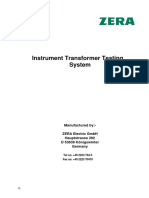 CT PT Test System-Sistema Dlja Provedenija Ispytanii Izmeritelnykh Transformatorov ENG