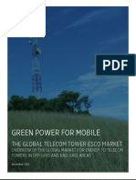 The Global Telecom Tower Esco Market