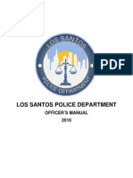 Los Santos Police Department Manual PDF