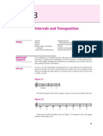 Intervals and Transposition: & W W W W