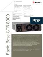 Especificacao Radio Base Motorola GTR800