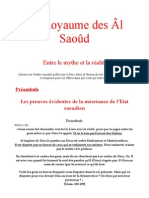 Le Royaume Des Al Saoud - Entre Le Mythe Et La Réalité