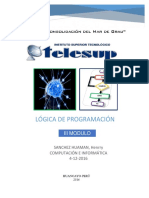 Modulo III Logica de Programacion