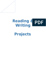 Renaissance Projects Reading Writing Updated