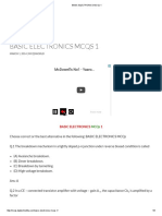 Basic Electronics Mcqs 1