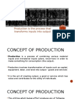 Production Analysis