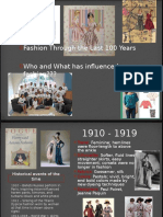 Fashion Through The Decades Powerpoint