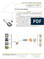 F2X14 Series IP MODEM Technical Specification V2.0.0