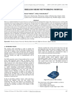 A Servey On Wireless Mesh Networking Module