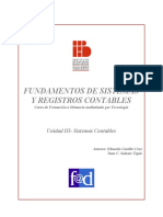 Fundamentos de Sistemas y Registros Contables - Sistemas Contables PDF