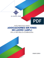 Guía Práctica para Asociaciones Sin Fines de Lucro (ASFL) en República Dominicana