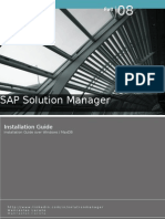 Sap Solution Manager - Installation Guide - Windows MaxDB