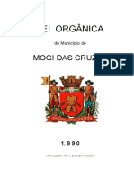 Lei Organica de Mogi Das Cruzes