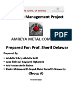 Ameria Metal Staregy Plan