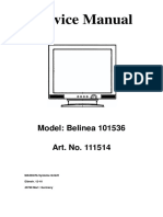 BELINEA 101536 - Service Manual