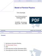 Standard Model of Particle Physics: Chris Sachrajda