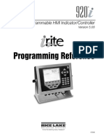 RiceLake 920iUSB Programmingmanual