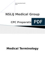 NSLIJ - CPC Prep Course - Exam Simulation (Student Copy)