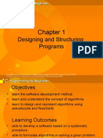 Chapter 1-Program Design