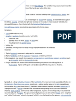 Folliculitis, Furunculosis...