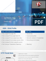 Big Ip Asm V12 Ddos Profile: Global Service Tech Summit, Seattle