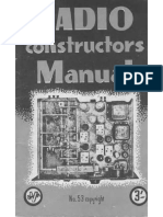 Radio Constructor Manual - Lewis 1945