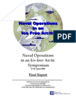 Naval Operations in An Ice Free Arctic