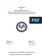 Project Report On FM Transmitter Andreceiver