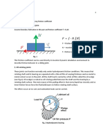 Friction in Mechanism Joints