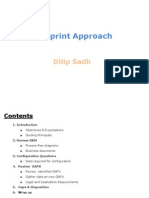 Dilip Sadh - Blueprint Approach