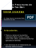 Modelos Terapia Familiar: TERAPIA COGNITIVA