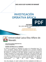 5 Encuadre Marketing e Investigación Operativa PDF