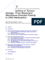 Novel Directions in Tumour Biology: From Basement Membrane-Directed Polarity To DNA Methylation